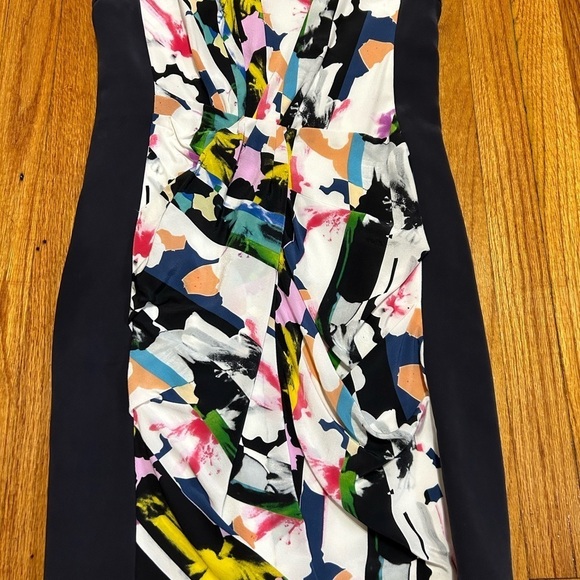 Rebeccaminkoff Colorful Above Knee Silk  Dress Size 4 Small - Picture 2 of 7